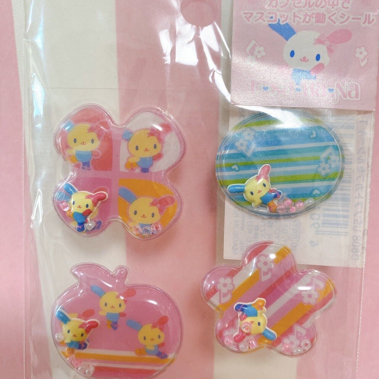 Sanrio Usahana Sticker Set Stickers Stationery Rabbit Glitter Character Kawaii