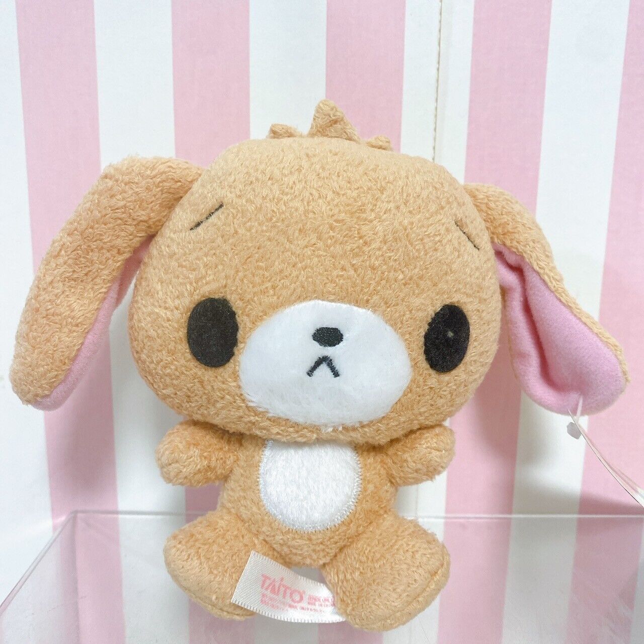 Sanrio Sugar Bunnies Plush Mascot Cappuccinousa Fluffy Soft Stuffed Toy Brown