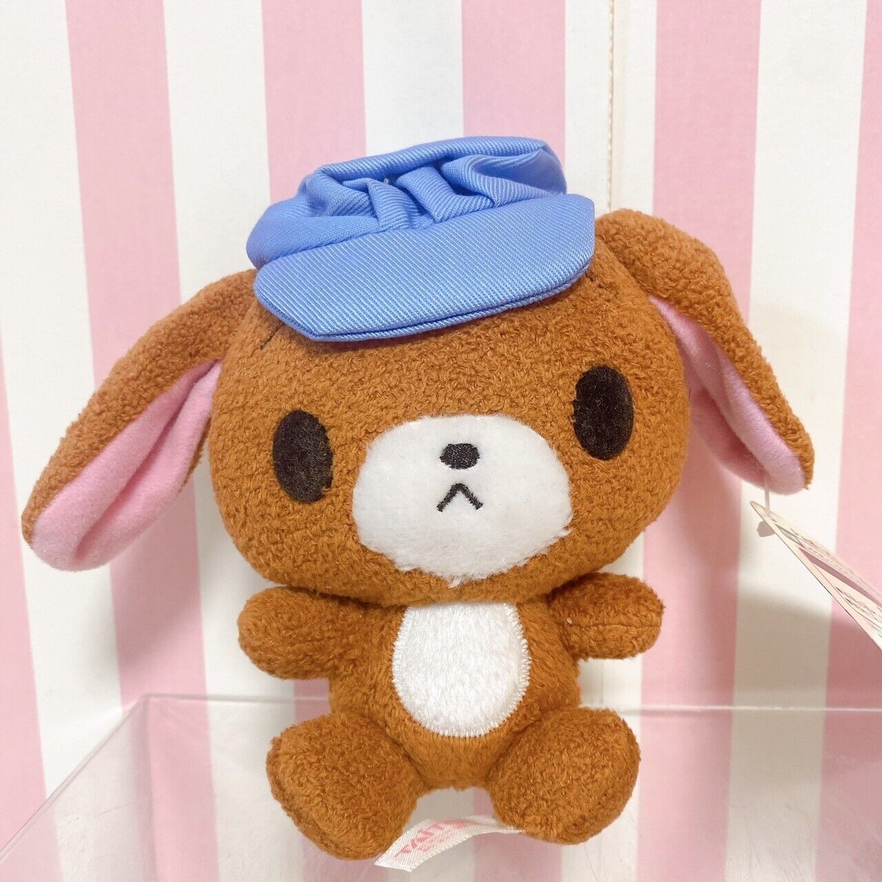 Sanrio Sugarbunnies Bunnies Kurousa Plush Soft Stuffed Toy Hat Cap Mascot Rabbit