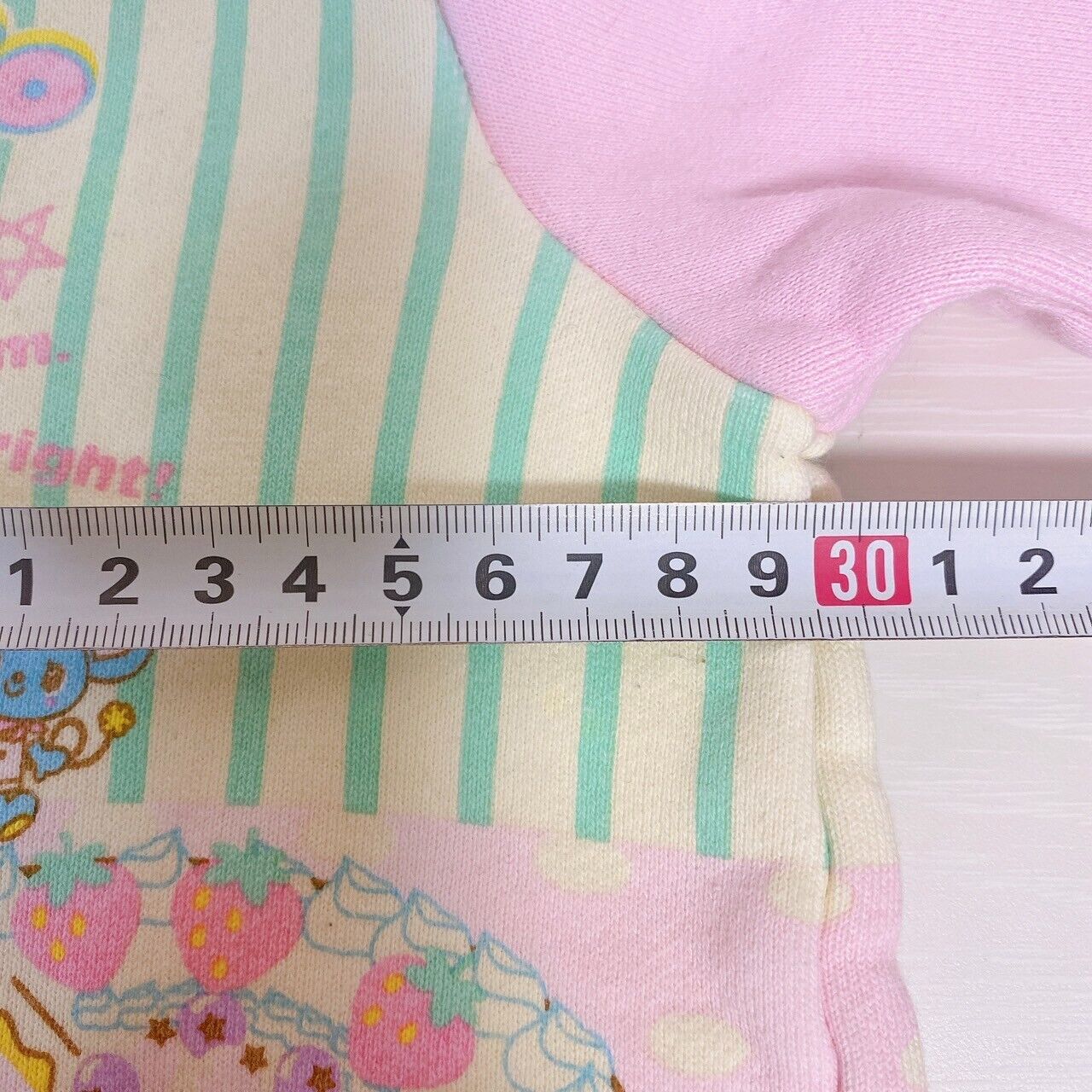 Mezzo Piano Tops 90cm Sweatshirt Long Sleeve Pink Cake Berrie-chan Delicious