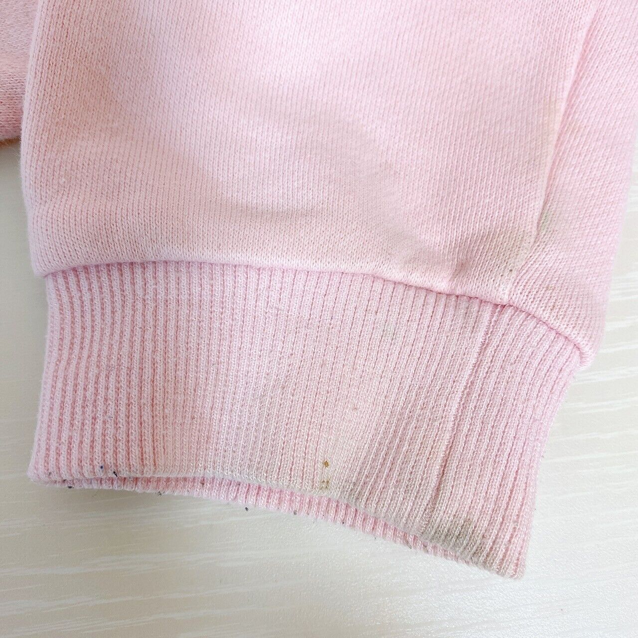 Mezzo Piano Hoodie Sweatshirt 130cm Pink Rabbit Bear Ribbon Strawberry Heart