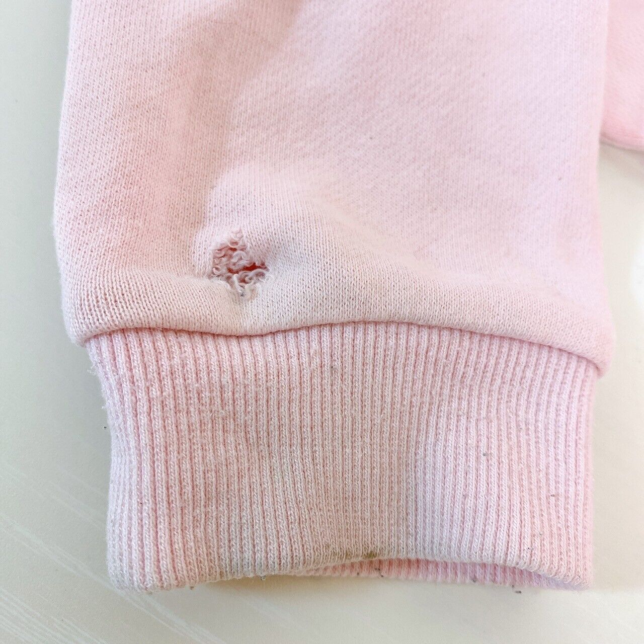 Mezzo Piano Hoodie Sweatshirt 130cm Pink Rabbit Bear Ribbon Strawberry Heart