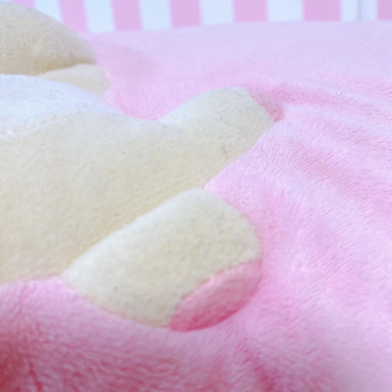 San-x Rilakkuma Korilakkuma Cushion Heart Pink Red White Bear Fluffy Lying Rare