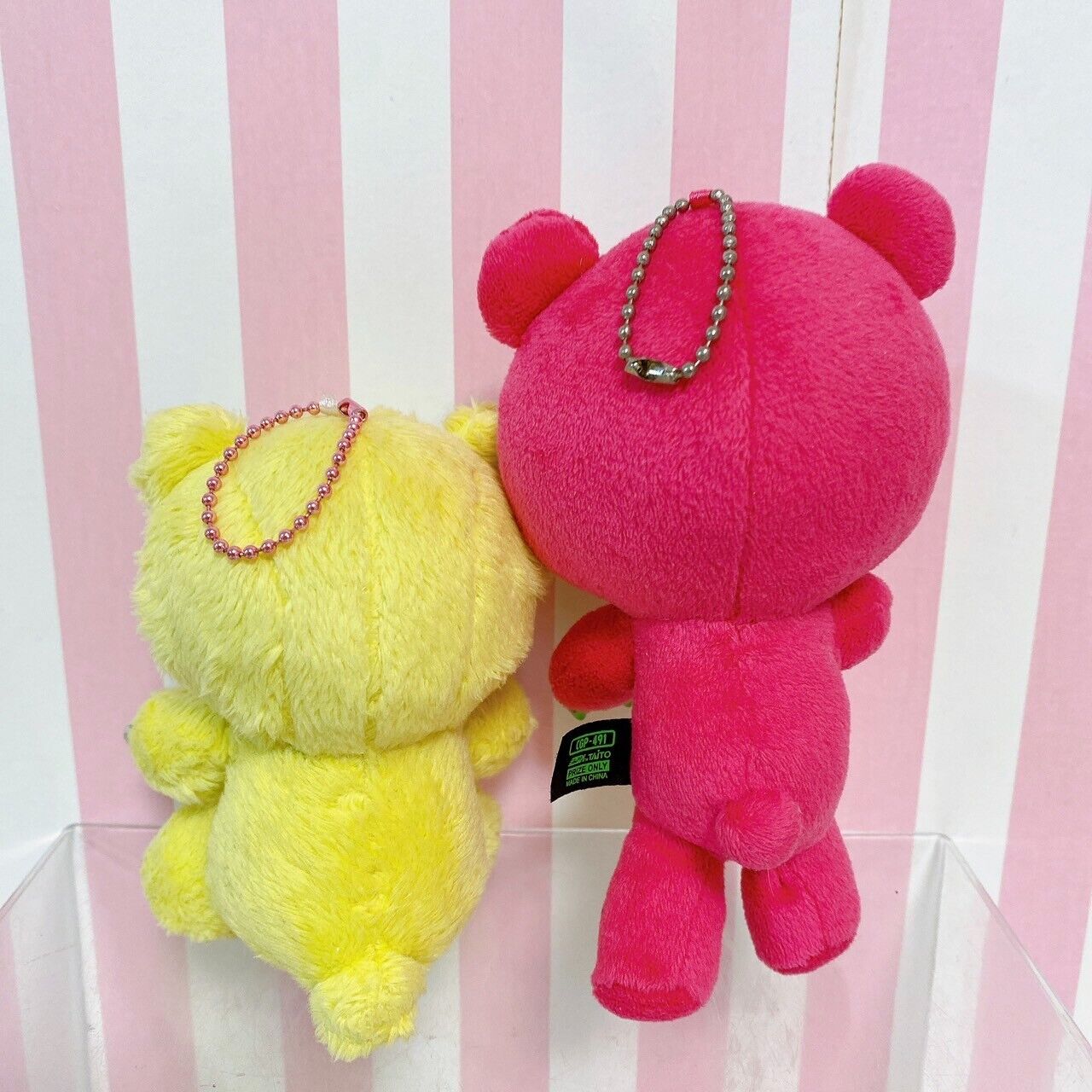 TAiTo Gloomy Bear Bloody Plush Mascot Set 2 Doll Soft Stuffed Toy Pink Yellow