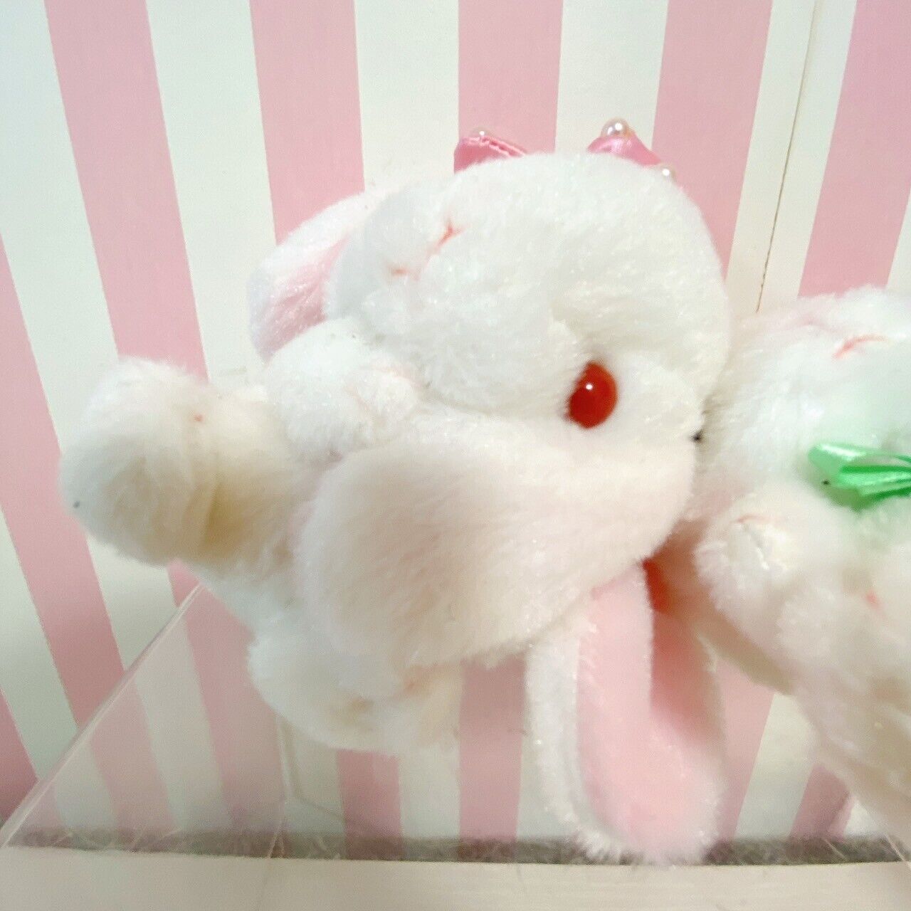 Poteusa Loppy Mini Plush Set 6 Soft Stuffed Toy Doll Fluffy Mascot Rabbit Pink