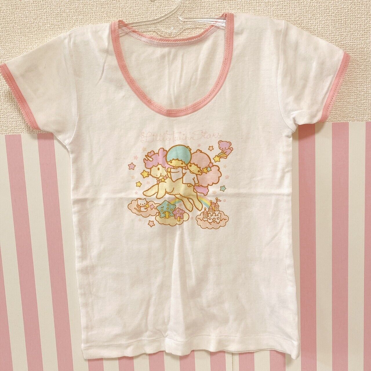 Sanrio  Bonbon Ribon Little Twin Stars Camisole Clothing Underwear 4 Set Kawaii