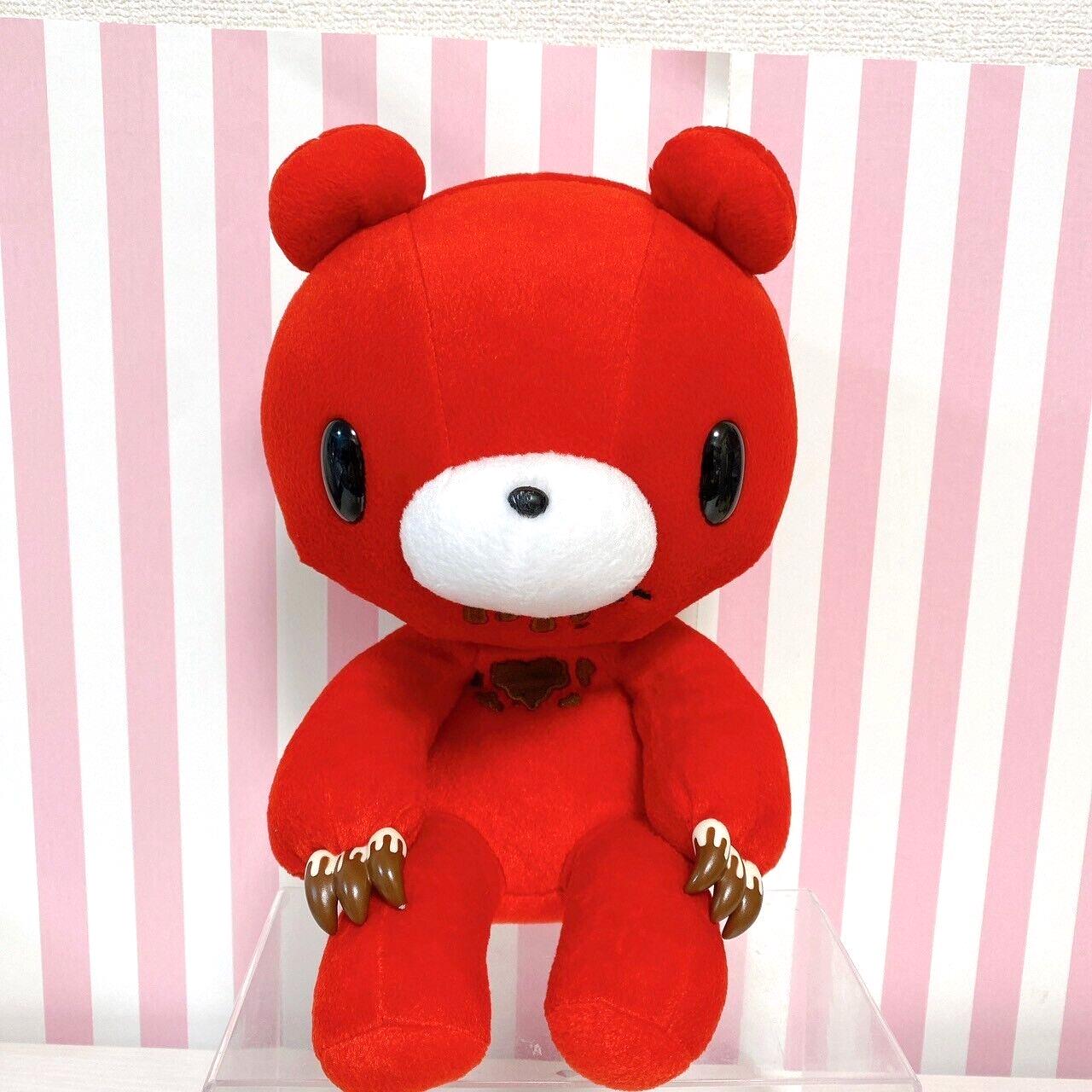 TaiTo Gloomy Bloody Bear Plush Soft Stuffed Toy Red Chax CGP Valentine Chocolate