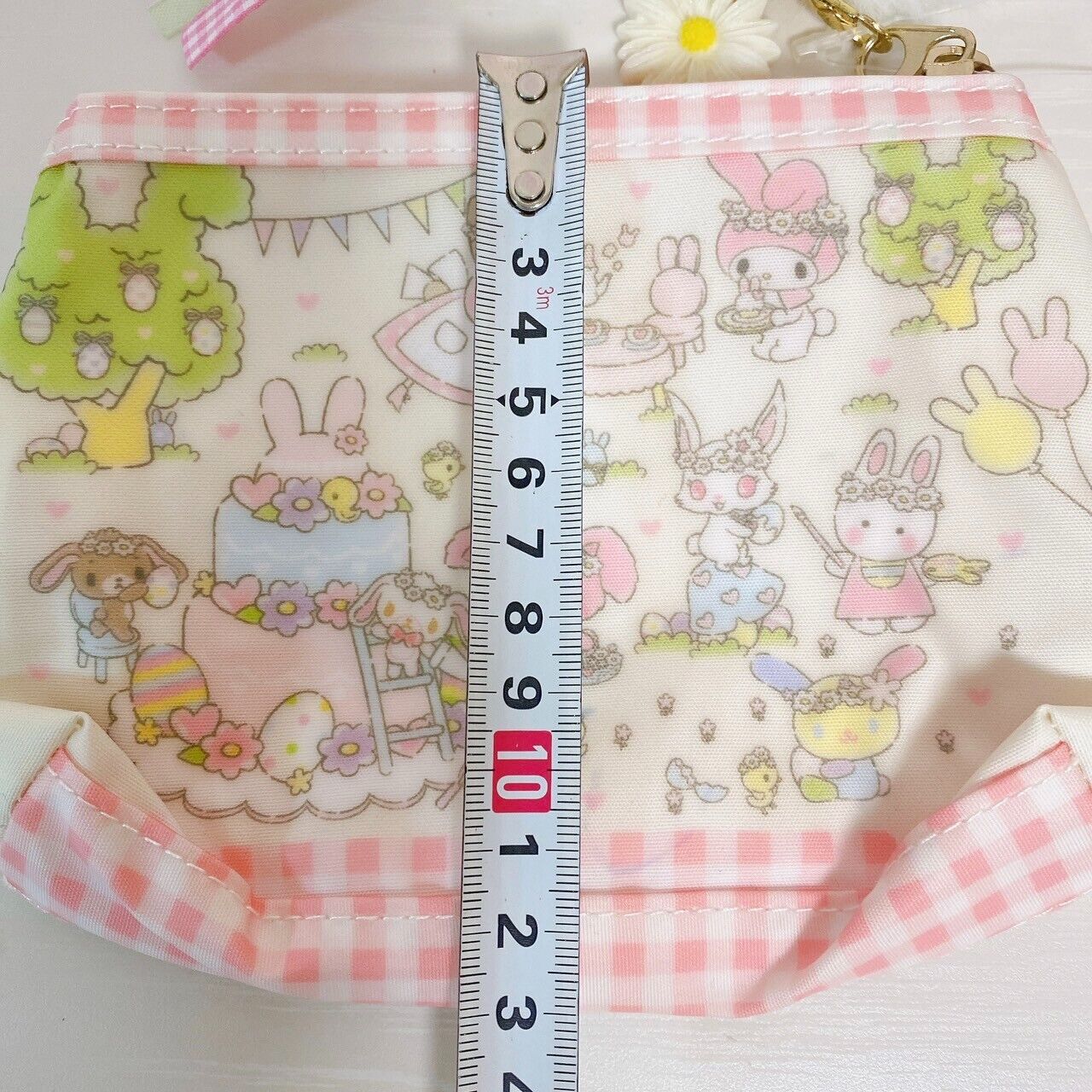 Sanrio Sugar Bunnies Pouch  My Melody Wish Me Mel Bonbon Ribbon Marron Cream