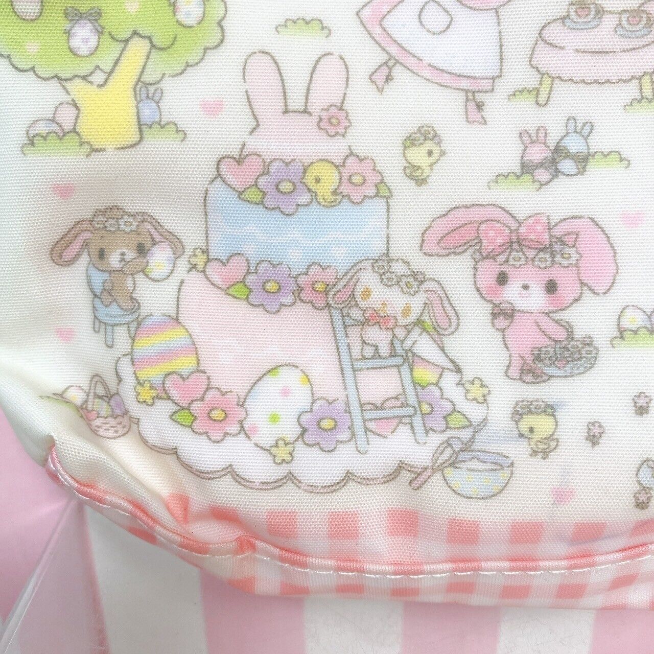 Sanrio Sugar Bunnies Pouch  My Melody Wish Me Mel Bonbon Ribbon Marron Cream