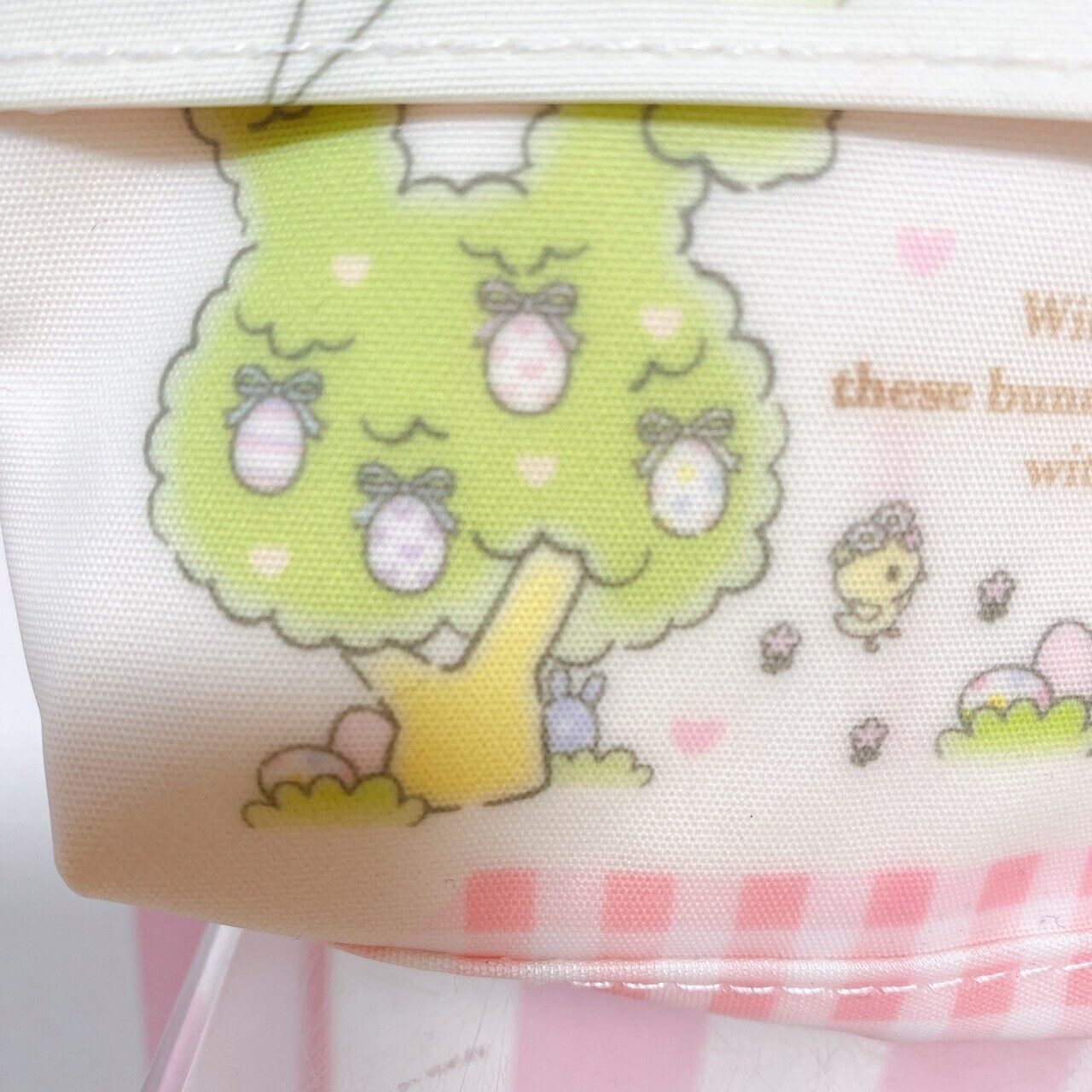 Sanrio Sugar Bunnies Pouch  My Melody Wish Me Mel Bonbon Ribbon Marron Cream