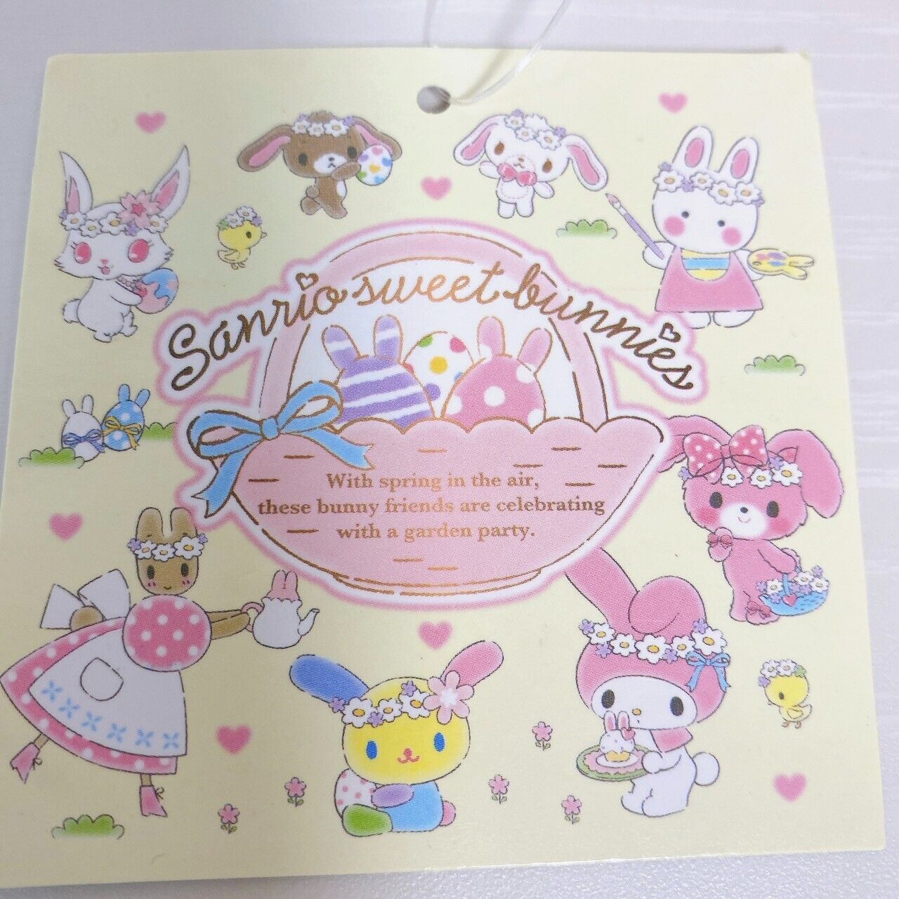 Sanrio Sugar Bunnies Pouch  My Melody Wish Me Mel Bonbon Ribbon Marron Cream