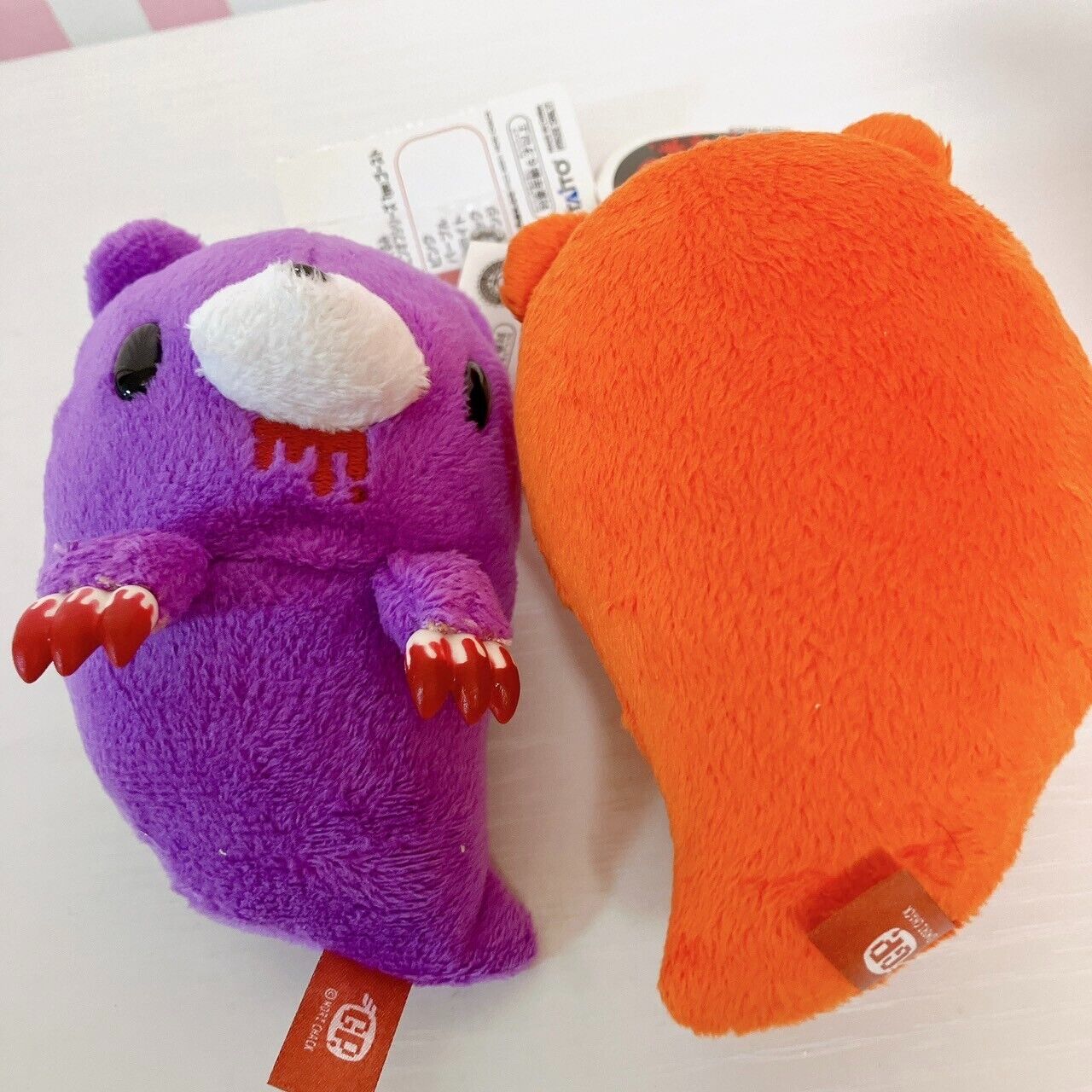 TaiTo Gloomy Bear Bloody Plush Soft Toy Mascot Set 2 Purple Orange Halloween