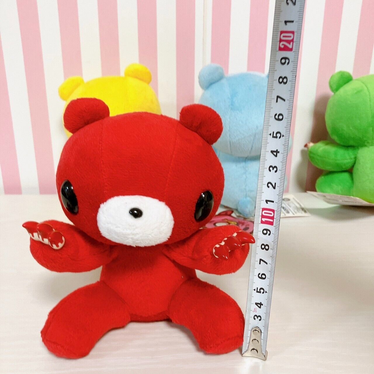 TAiTo Gloomy Bloody Bear Plush Soft Stuffed Toy Set 4 Colorful Chax GP CGP 182