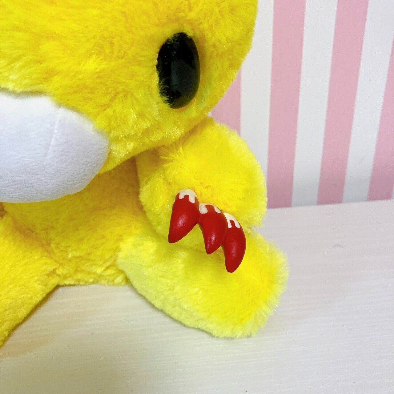 TAiTo Gloomy Bloody Bear Plush Soft Stuffed Toy Yellow Chax GP CGP 244 Sitting