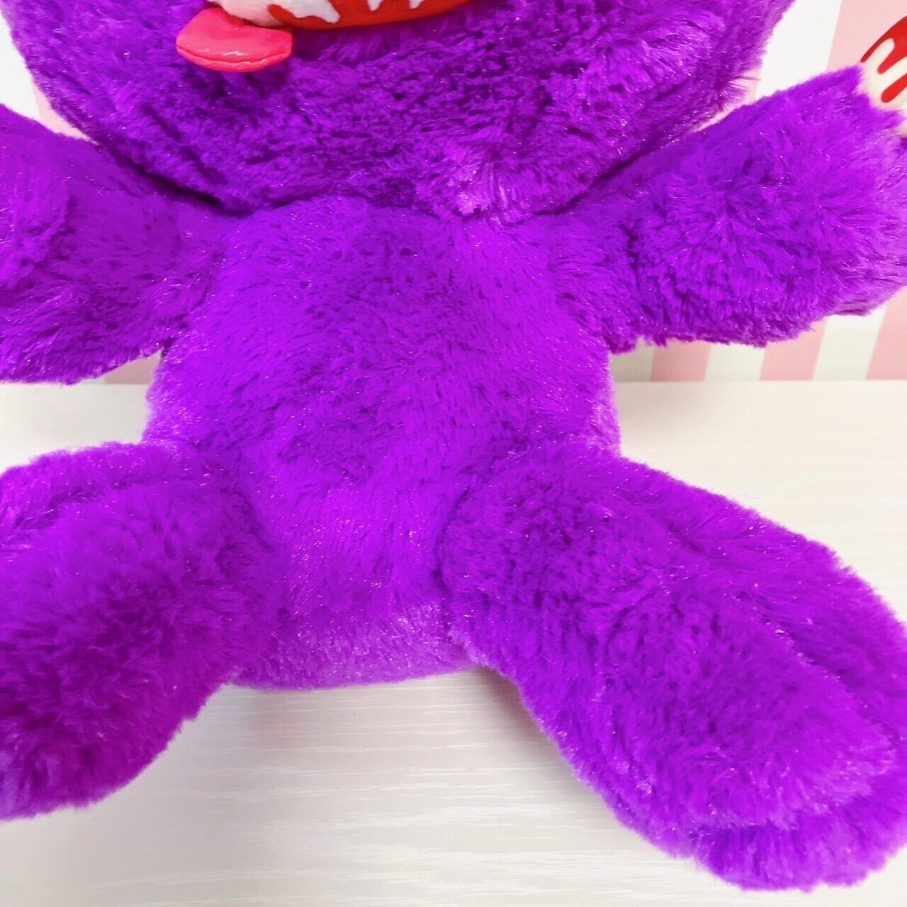 TaiTo Gloomy Bloody Bear Plush Soft Stuffed Toy Purple Chax CGP 244 Sitting Rare