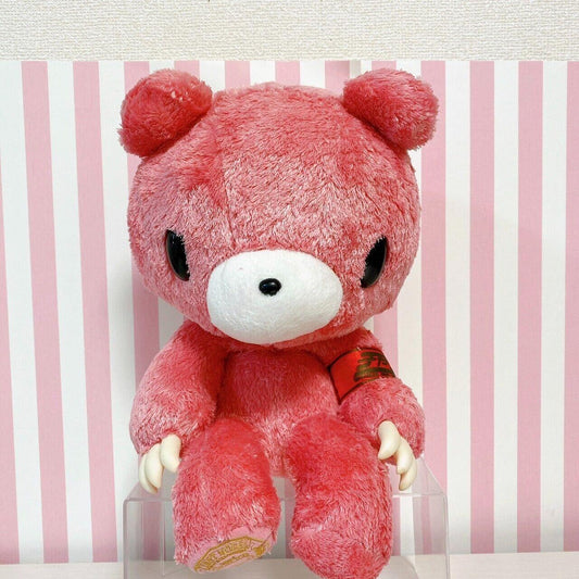 TAiTo Gloomy Bloody Bear Pink Plush Soft Stuffed Toy Armband Chax GP Fluffy CGP