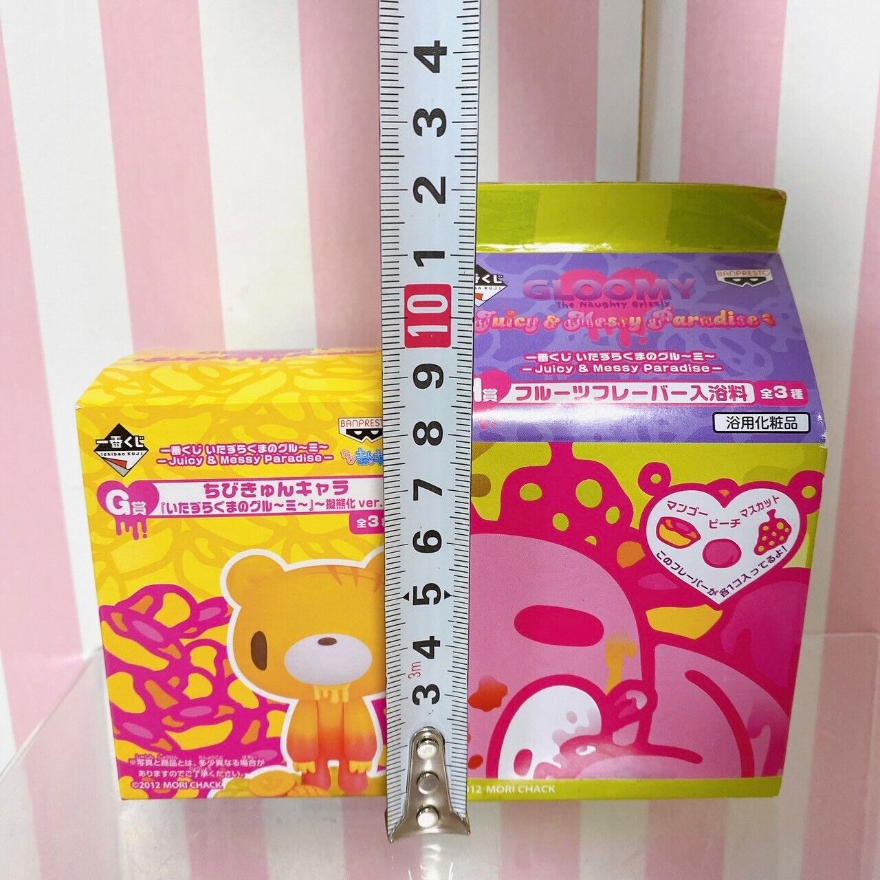 TAiTo Gloomy Bloody Bear Face Towel Figure Bath Additive Set 3 Pink Yellow Rare