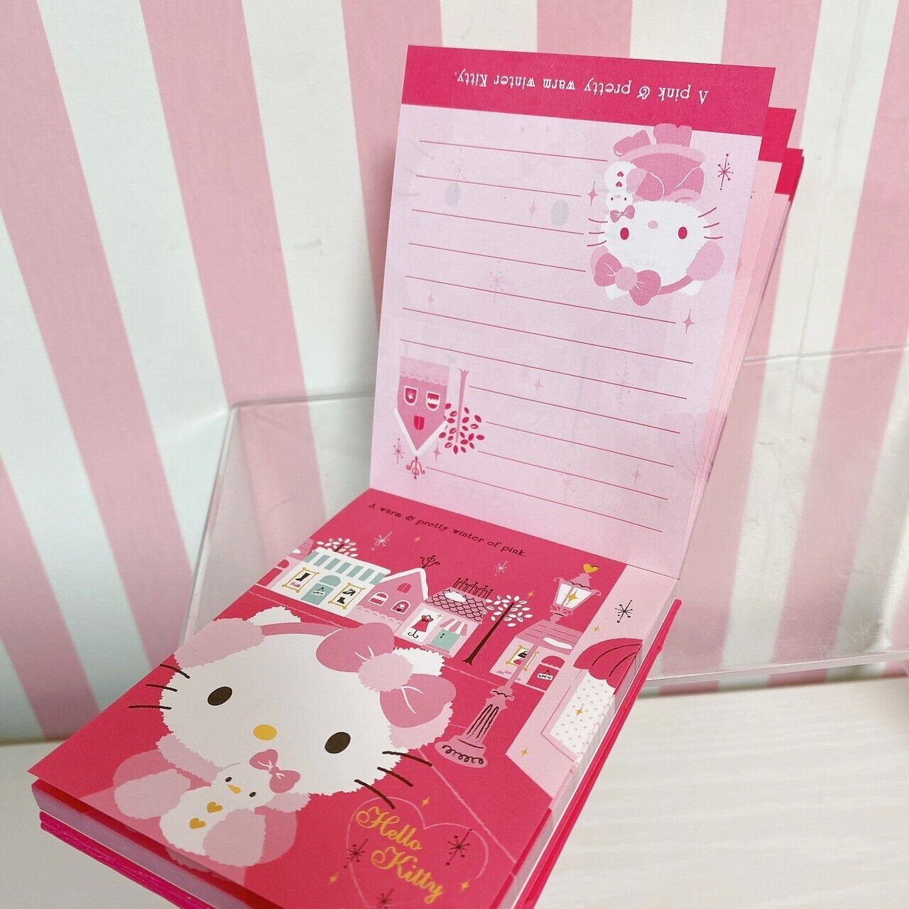 Sanrio Sugar Bunnies Hello Kitty My Melody Stationery Set Pen Eraser Memo Letter