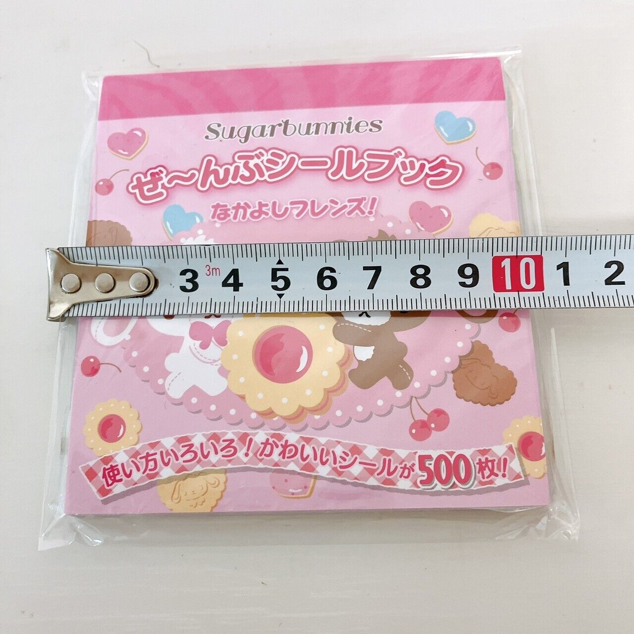 Sanrio Sugar Bunnies Sticker Book Shirousa Kurousa Cookie Pink Rabbit Kawaii