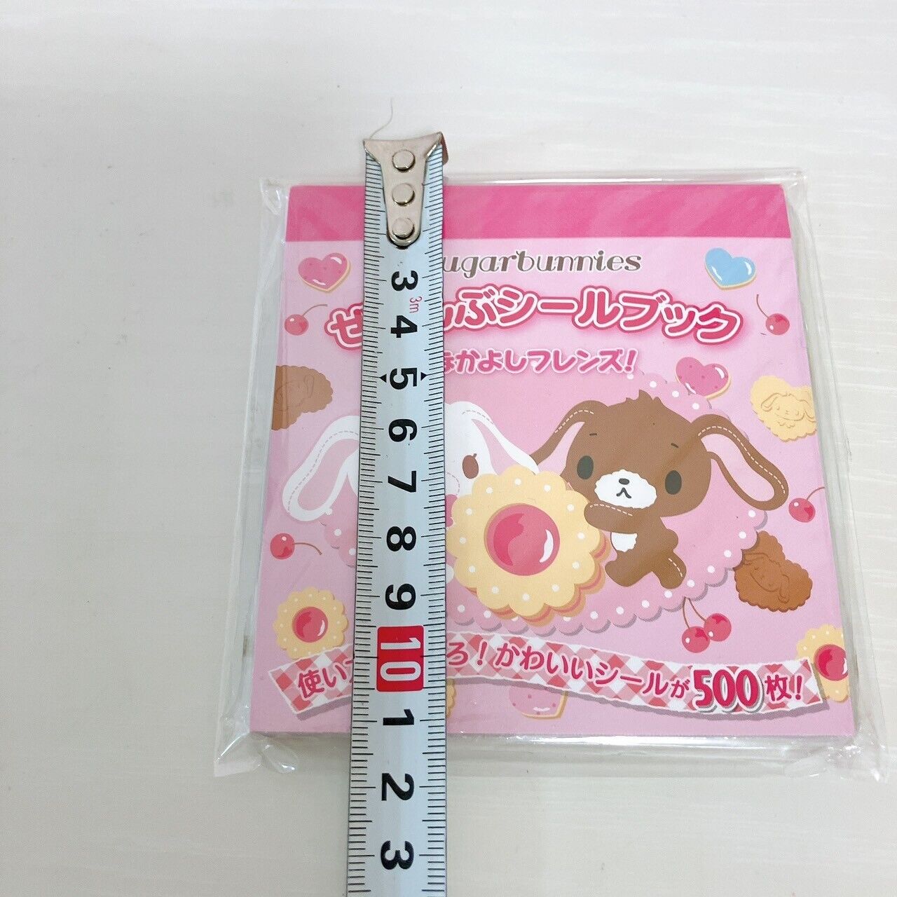 Sanrio Sugar Bunnies Sticker Book Shirousa Kurousa Cookie Pink Rabbit Kawaii