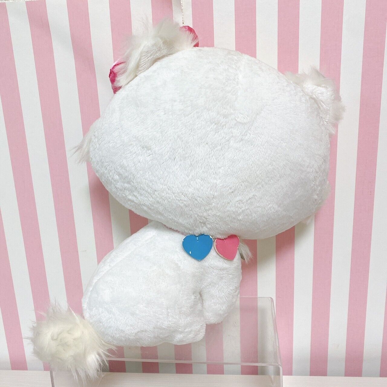 Sanrio Charmmy Charmy Kitty Plush Soft Stuffed Toy Doll White Cat Ribbon Fluffy