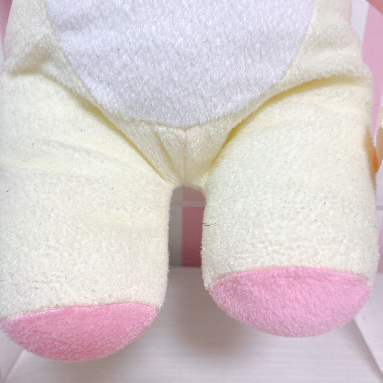 San-X Rilakkuma Korilakkuma Plush Soft Stuffed Toy White Bear Fluffy Pochette