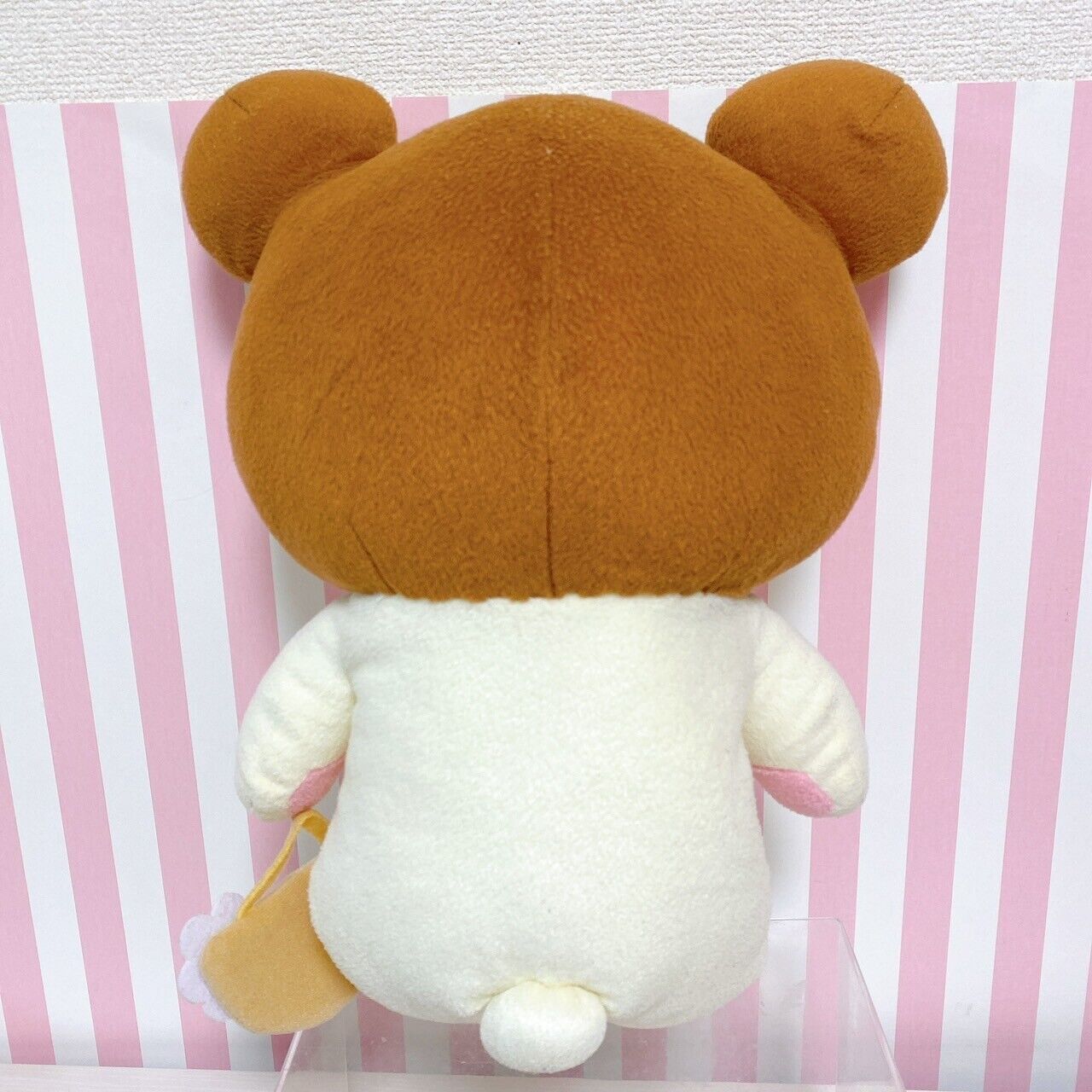 San-X Rilakkuma Korilakkuma Plush Soft Stuffed Toy White Bear Fluffy Pochette