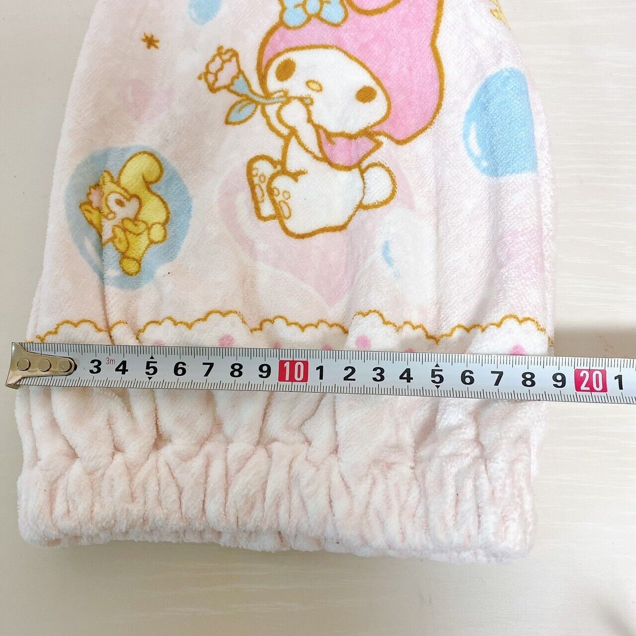 Sanrio Characters Set Towel Drawstring Bag Sugar Bunnies My Melody Jewel Pet Cat