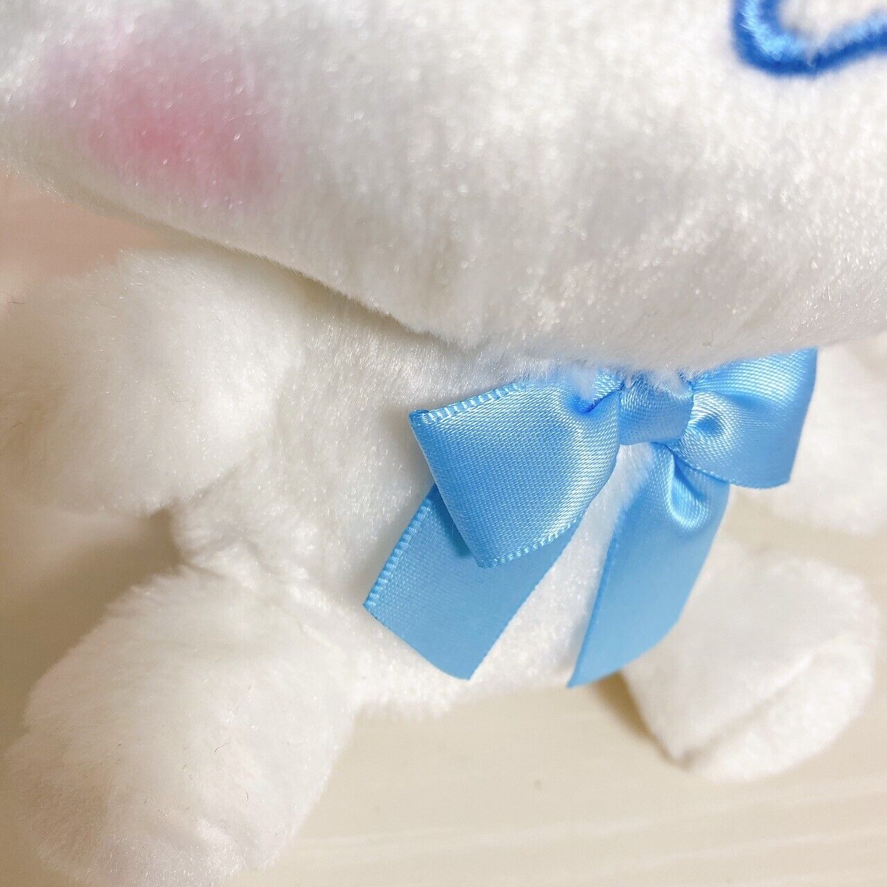 Sanrio Cinnamoroll Small Plush Set 3 Soft Stuffed Toy Fluffy Rabbit Shampoo Hat