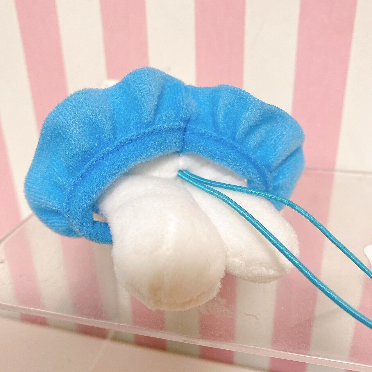 Sanrio Cinnamoroll Small Plush Set 3 Soft Stuffed Toy Fluffy Rabbit Shampoo Hat