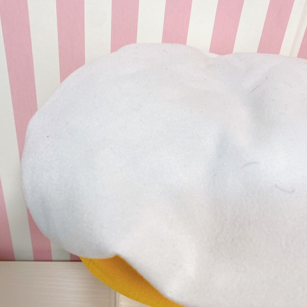 Sanrio Gudetama Tissue Cover Case Plush White Yellow Egg Fluffy Soft Toy Kawaii