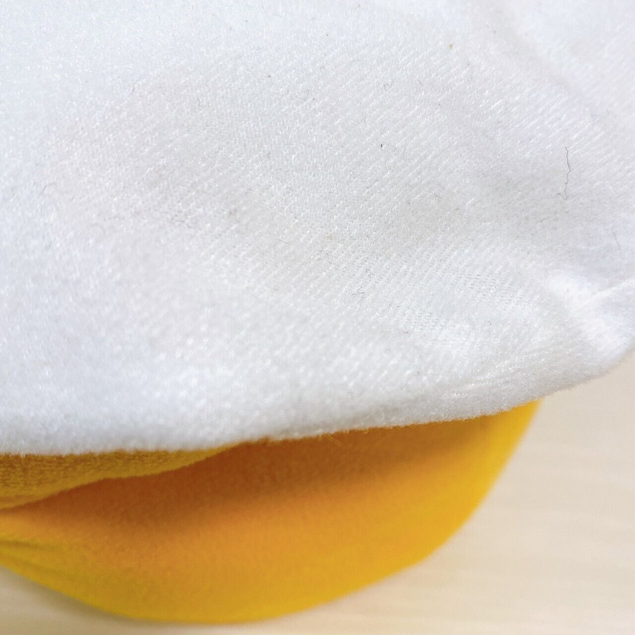 Sanrio Gudetama Tissue Cover Case Plush White Yellow Egg Fluffy Soft Toy Kawaii