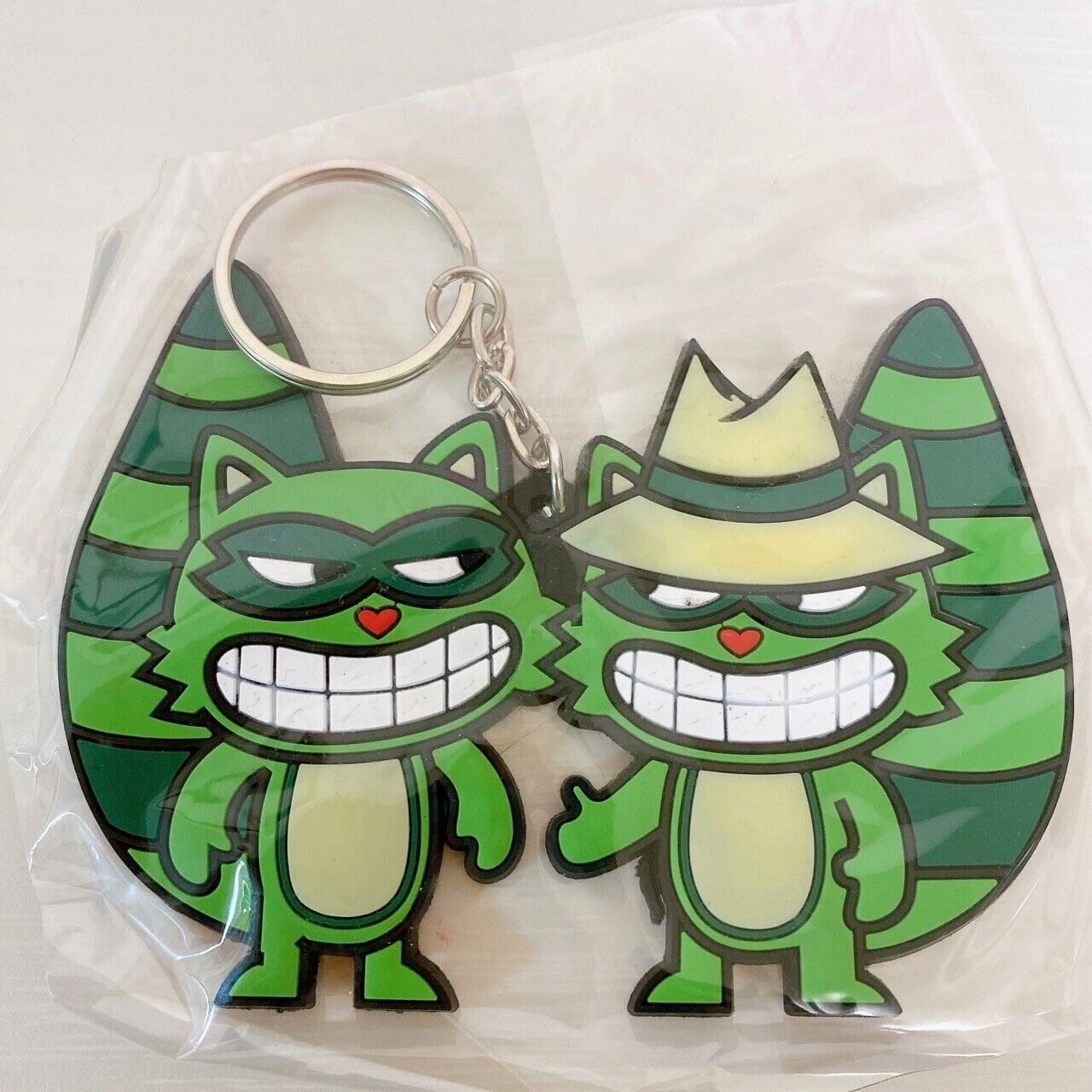 Happy Tree Friends HPF Characters Rubber Mascot Set Key Chain Giggles Petunia