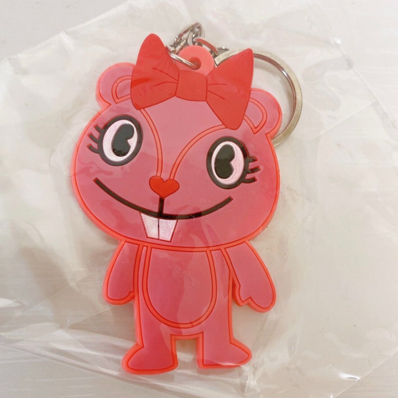 Happy Tree Friends HPF Characters Rubber Mascot Set Key Chain Giggles Petunia