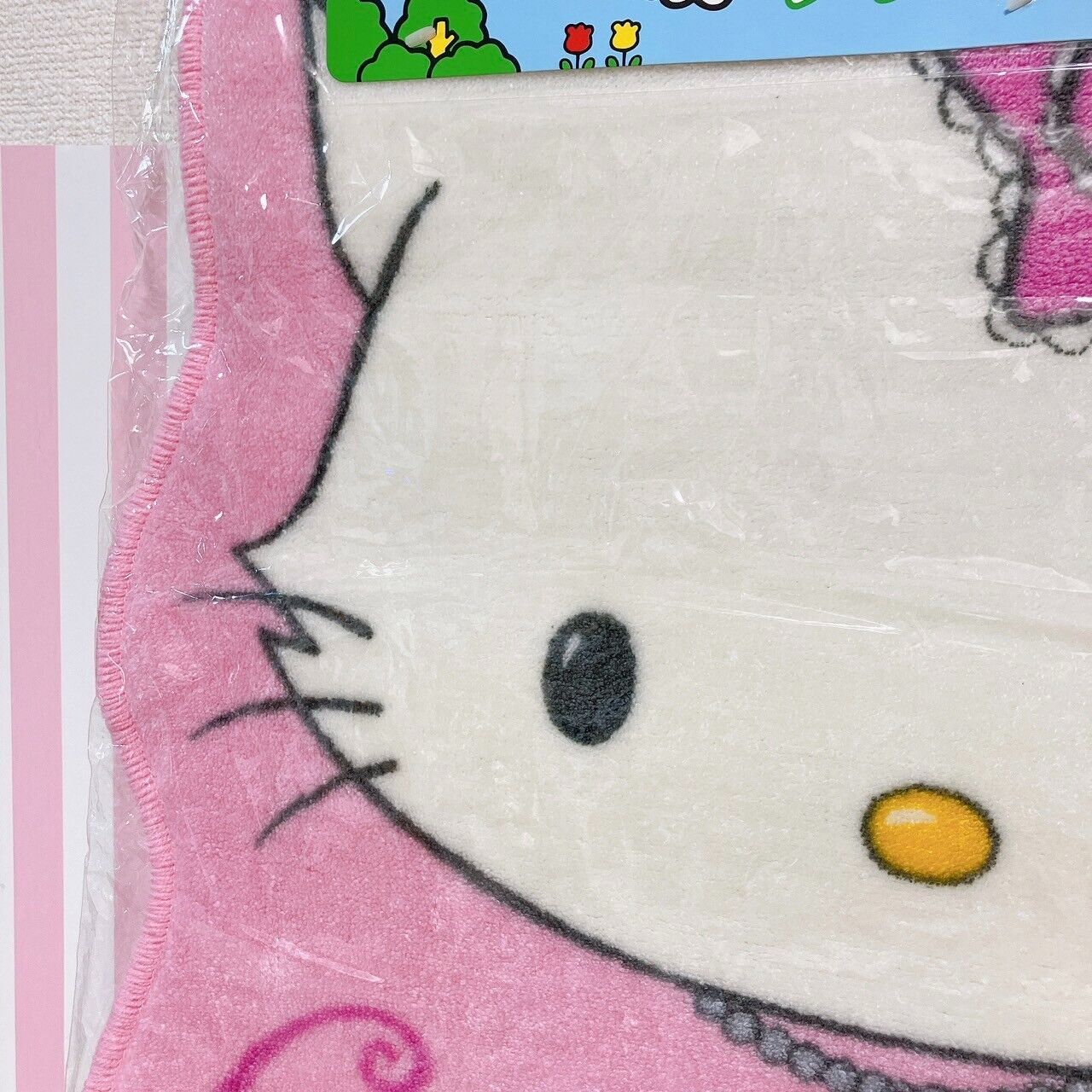 Sanrio Charmmy Charmy Kitty Free Mat Rug Pink Cat Ribbon Fluffy Large Character