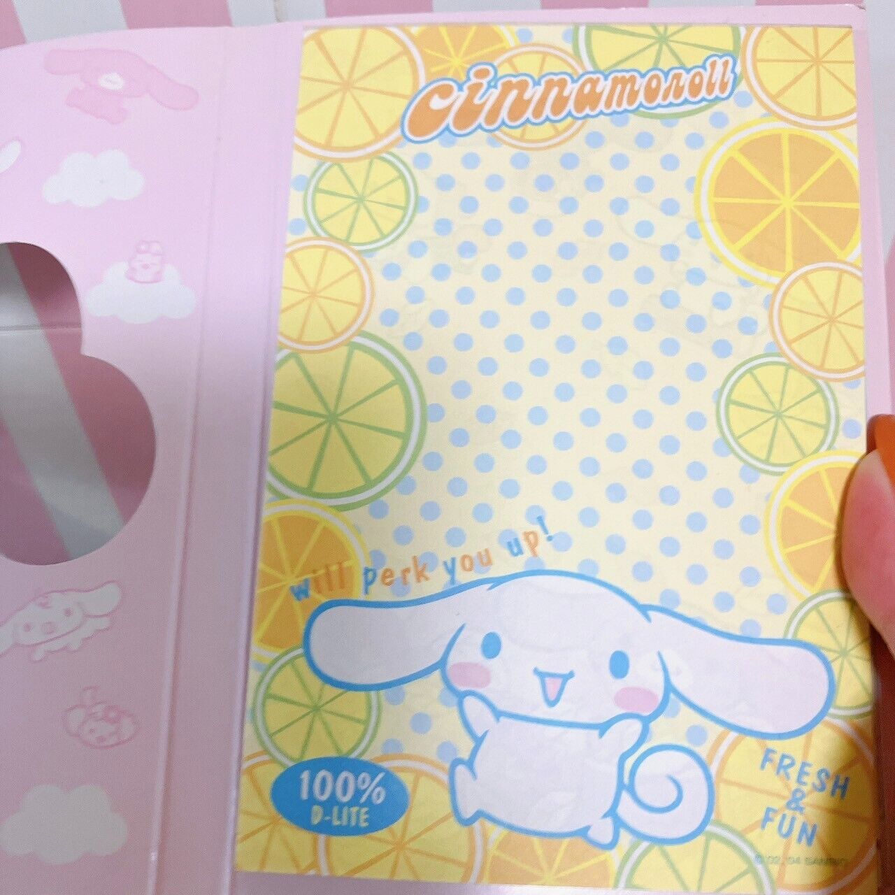 Sanrio Cinnamoroll Stationery Memo Pad Note Sky Sparkling Kawaii Character Rare