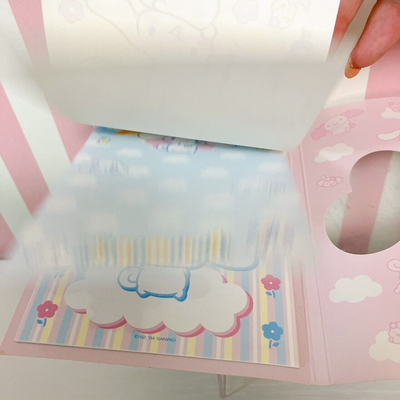 Sanrio Cinnamoroll Stationery Memo Pad Note Sky Sparkling Kawaii Character Rare