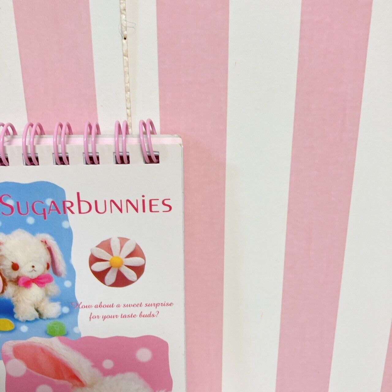 Sanrio Sugar Bunnies Memo Pad Notepad Live Action White Ring Stationery Kawaii