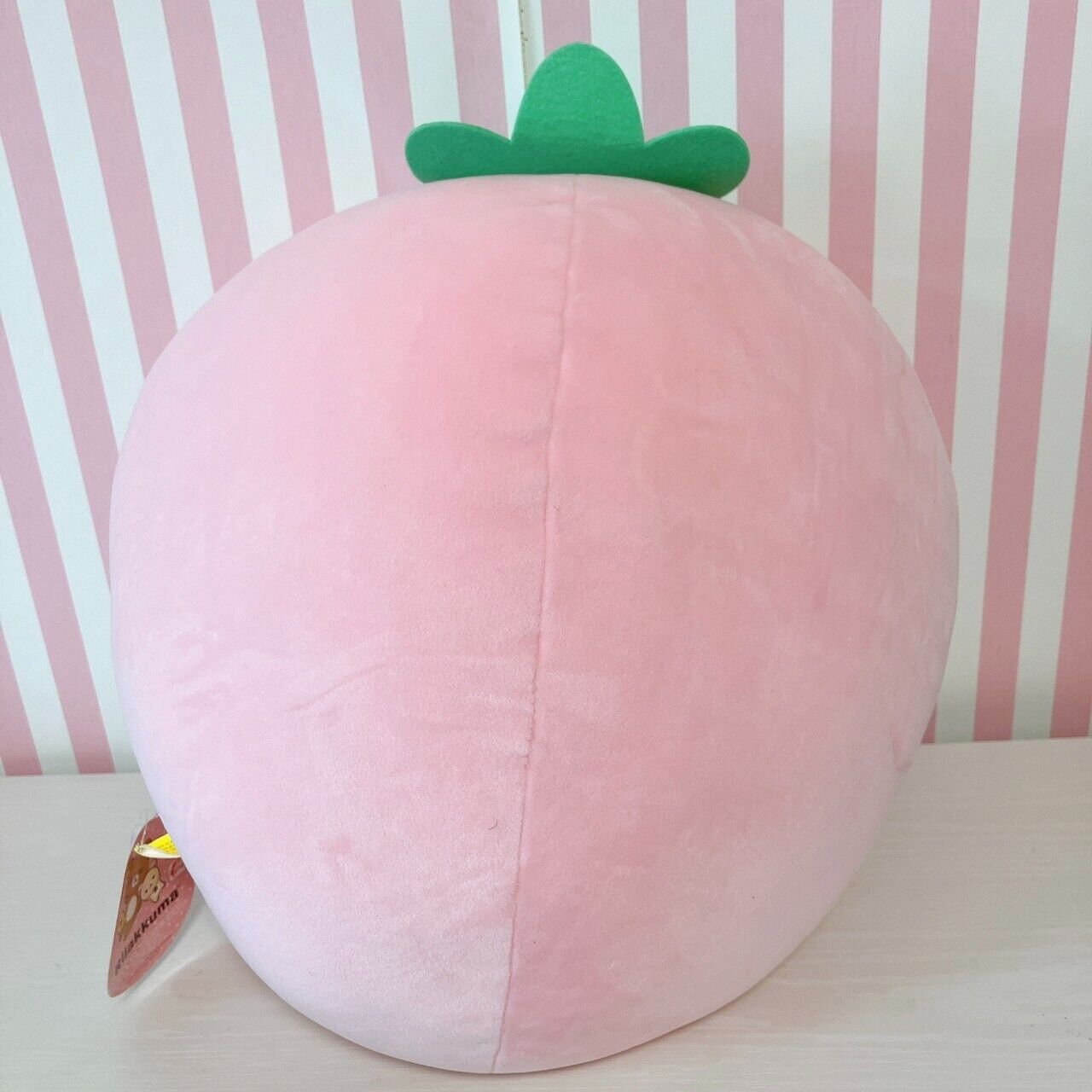 San-x Rilakkuma Korilakkuma Cushion Strawberry Fluffy Pink Costume Kawaii Rare