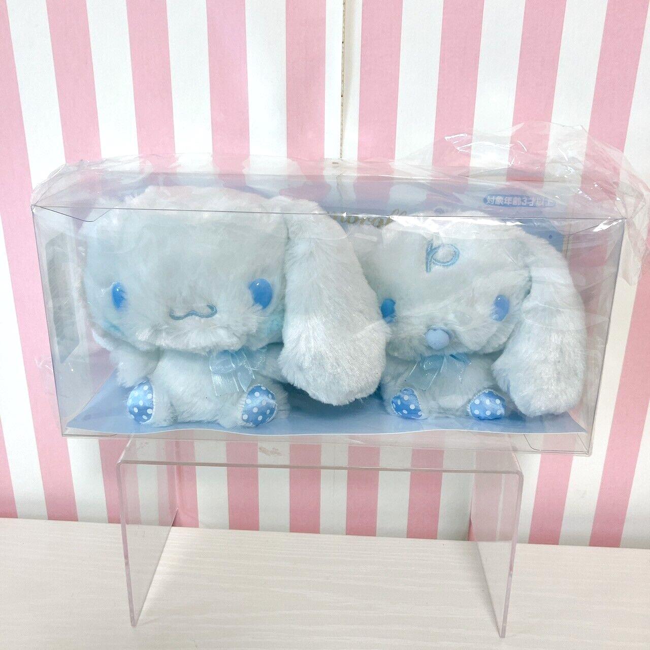 Sanrio Cinnamoroll Milk Plush Soft Stuffed Toy Sky Blue Candy Design Series Box