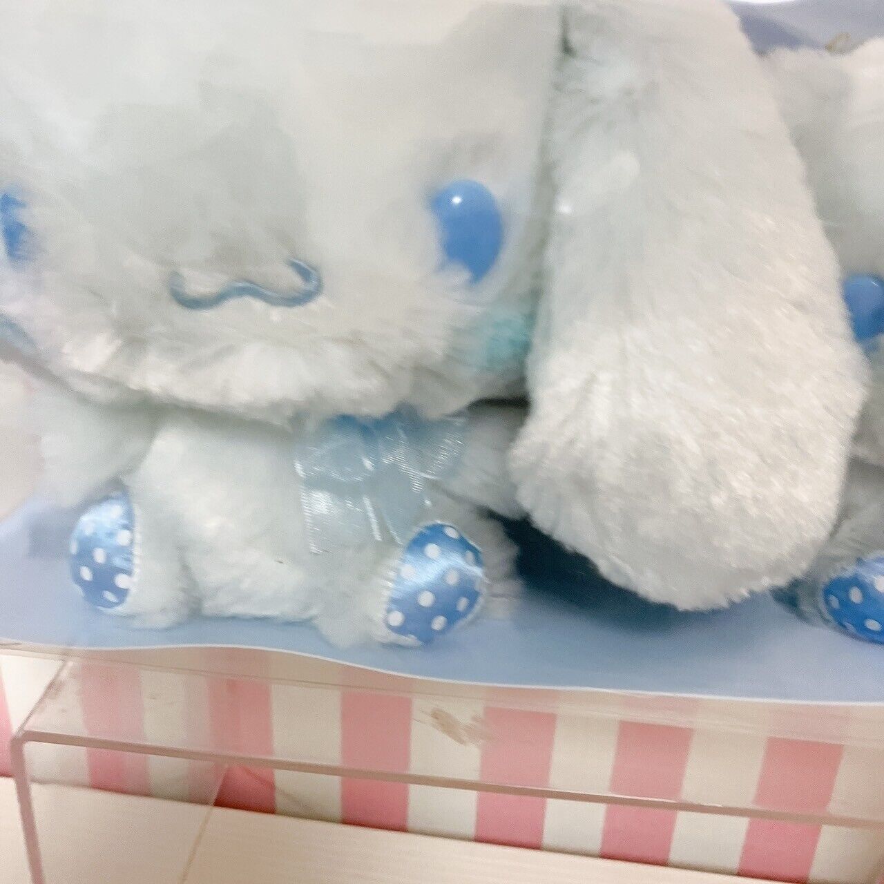 Sanrio Cinnamoroll Milk Plush Soft Stuffed Toy Sky Blue Candy Design Series Box