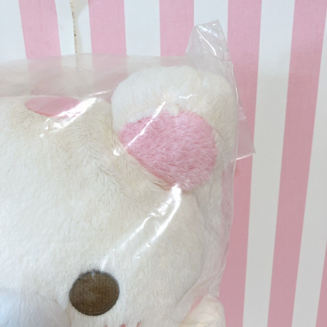 San-X Korilakkuma Plush Soft Stuffed Toy Sakura Cherry Blossom Cafe White Bear