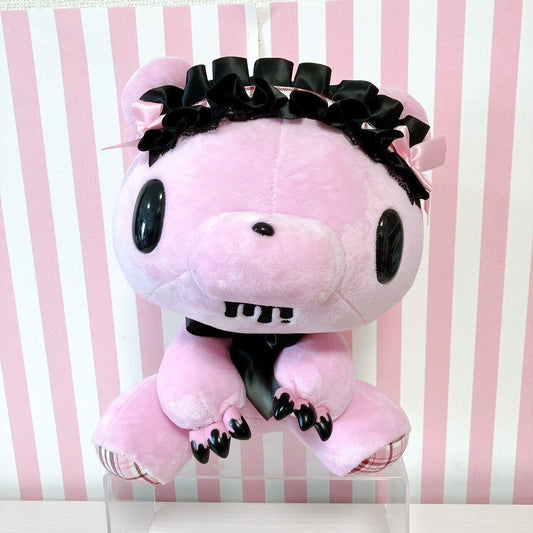 Taito Gloomy Bear Bloody Plush Soft Stuffed Toy Pink Head Dress Variation CGP