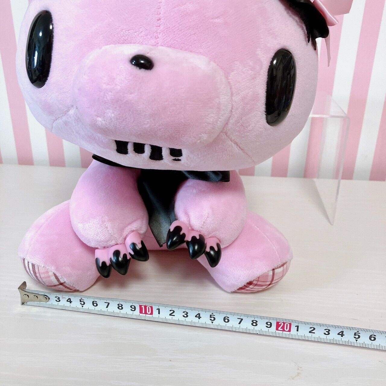 Taito Gloomy Bear Bloody Plush Soft Stuffed Toy Pink Head Dress Variation CGP