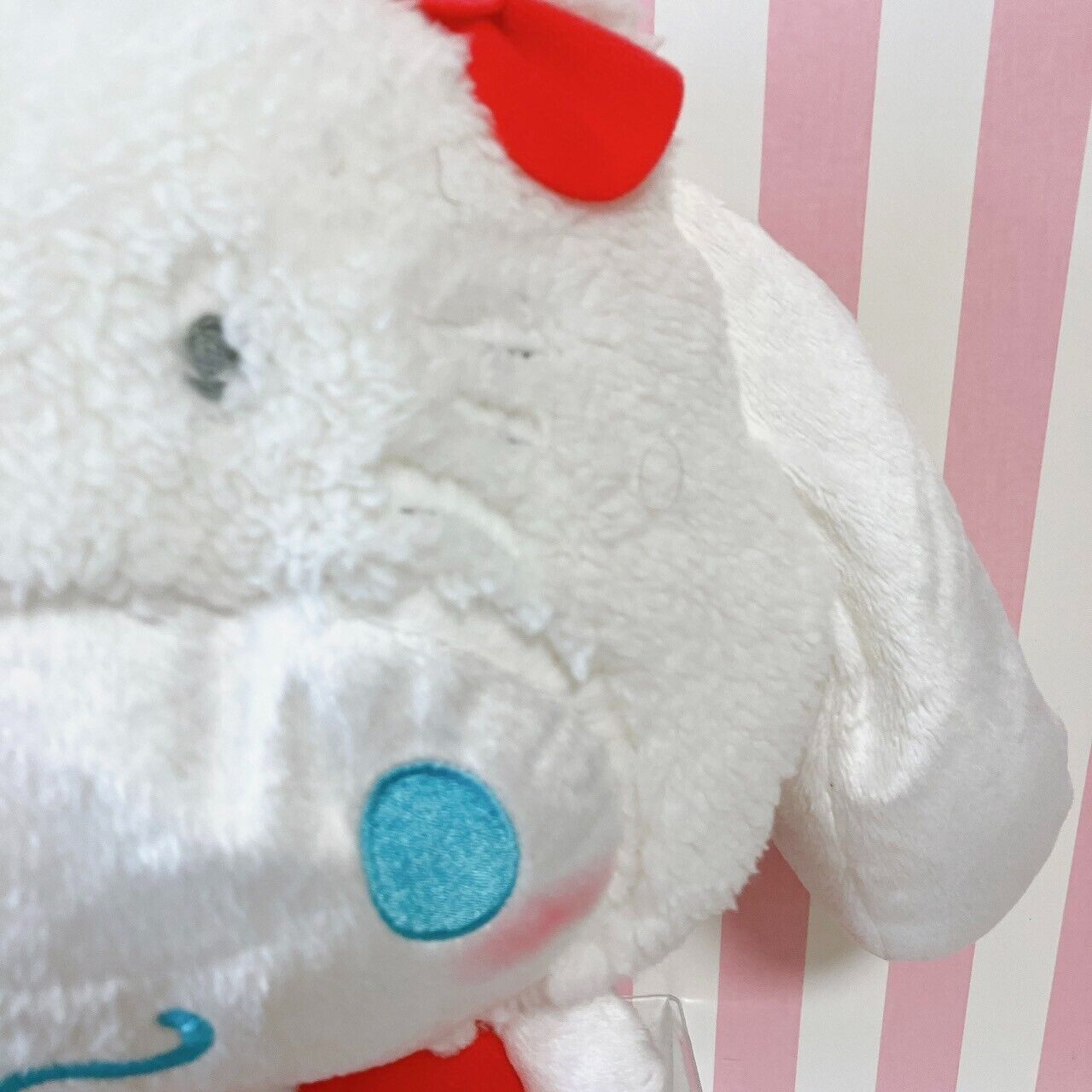 Sanrio Cinnamoroll Hello Kitty Collaboration Costume Plush White Soft Toy Ribbon