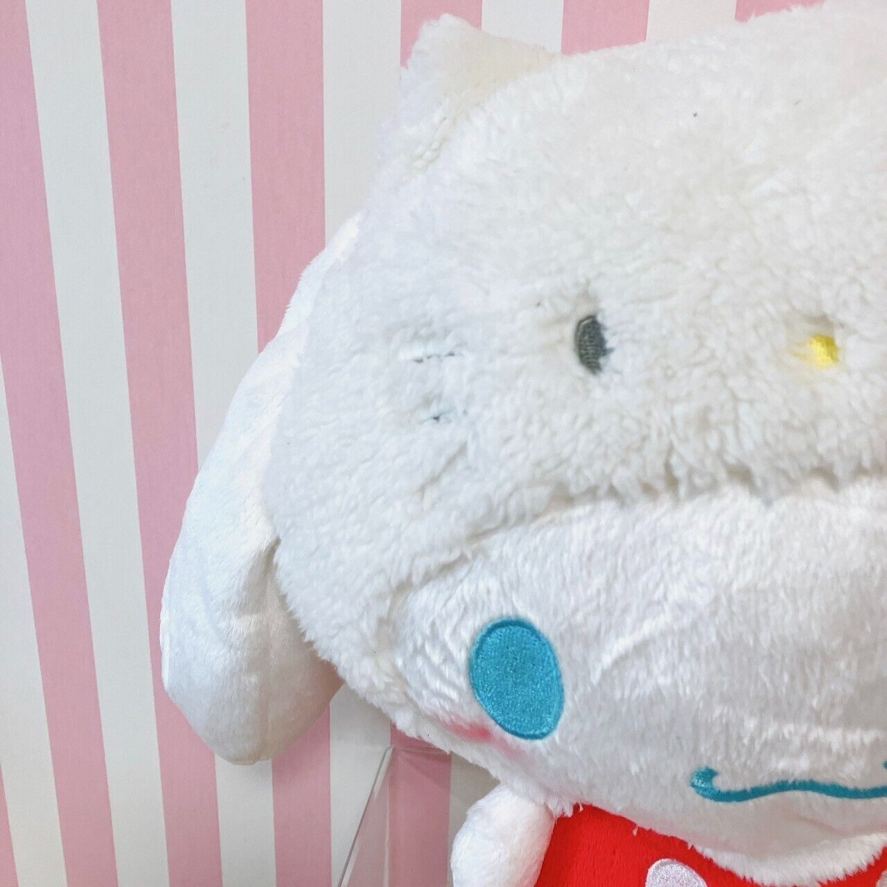 Sanrio Cinnamoroll Hello Kitty Collaboration Costume Plush White Soft Toy Ribbon