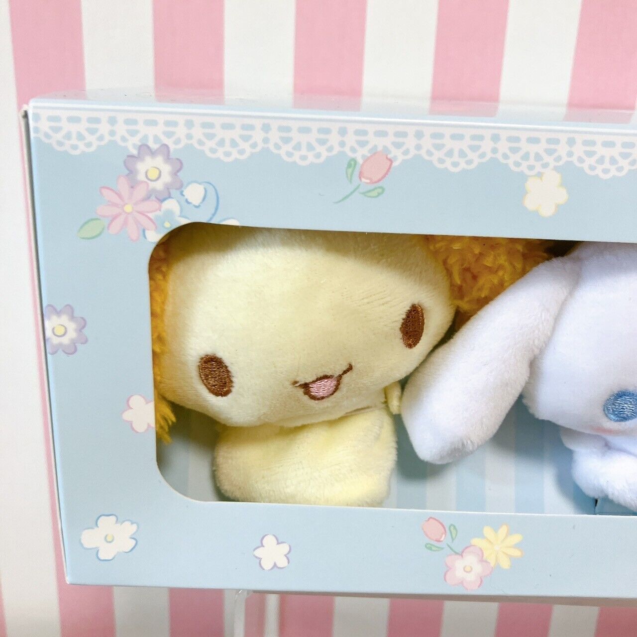 Sanrio Cinnamoroll 6 Set Finger Puppet Mascot Plush Doll Stuffed Soft Toy Kawaii