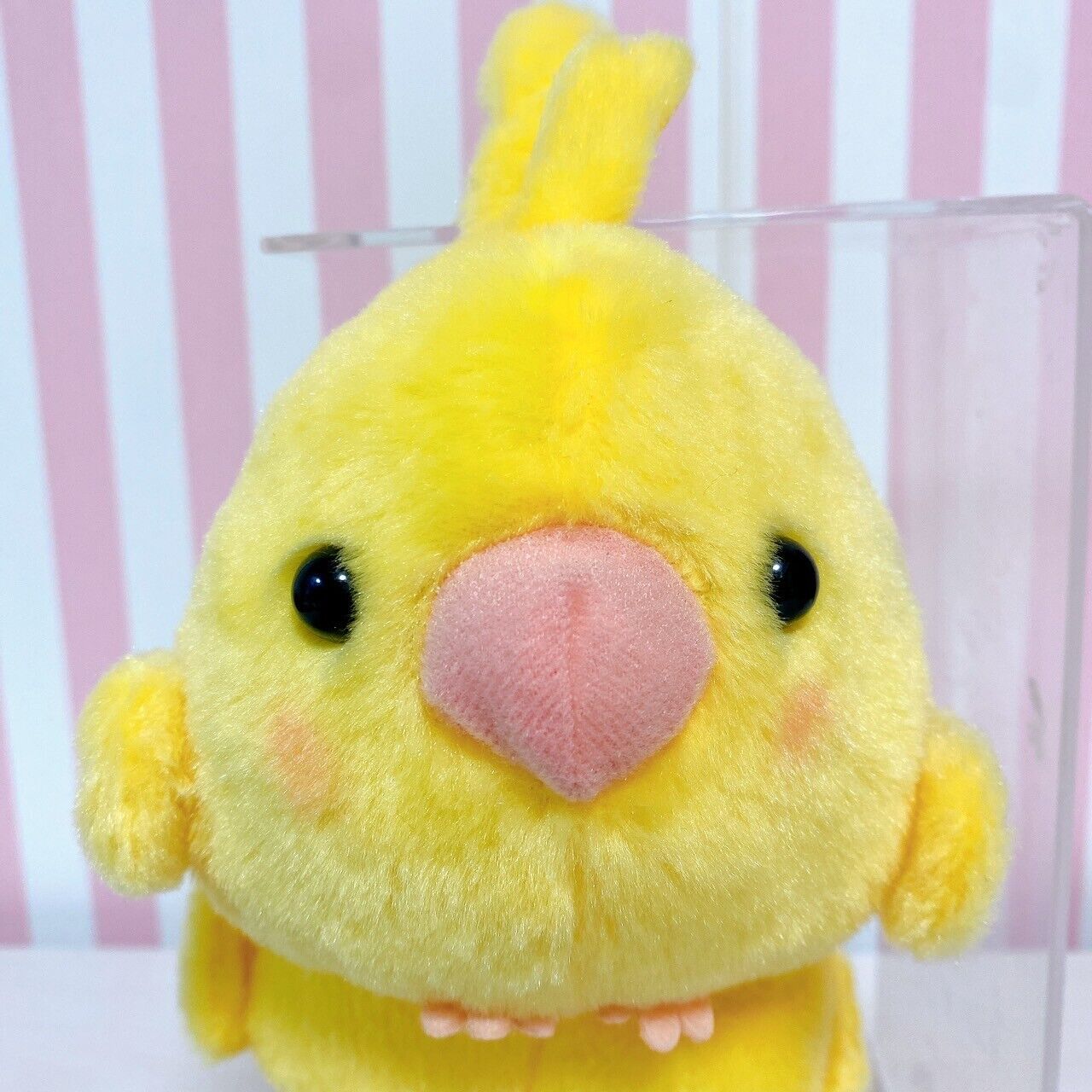 Amuse Kotoritai Earmuffs Fluffy Little Bird Accessory Yellow Cockatiel Lutino