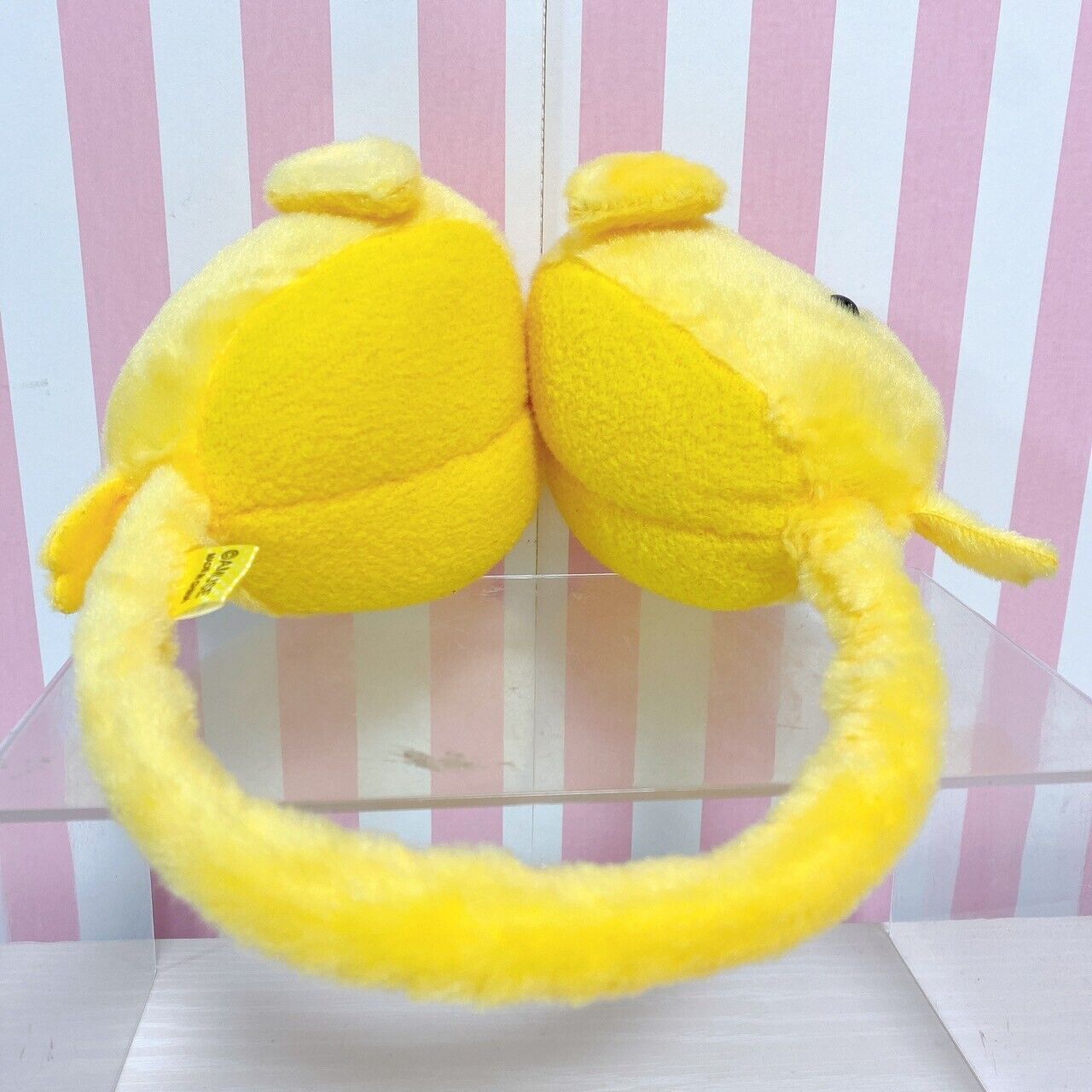 Amuse Kotoritai Earmuffs Fluffy Little Bird Accessory Yellow Cockatiel Lutino