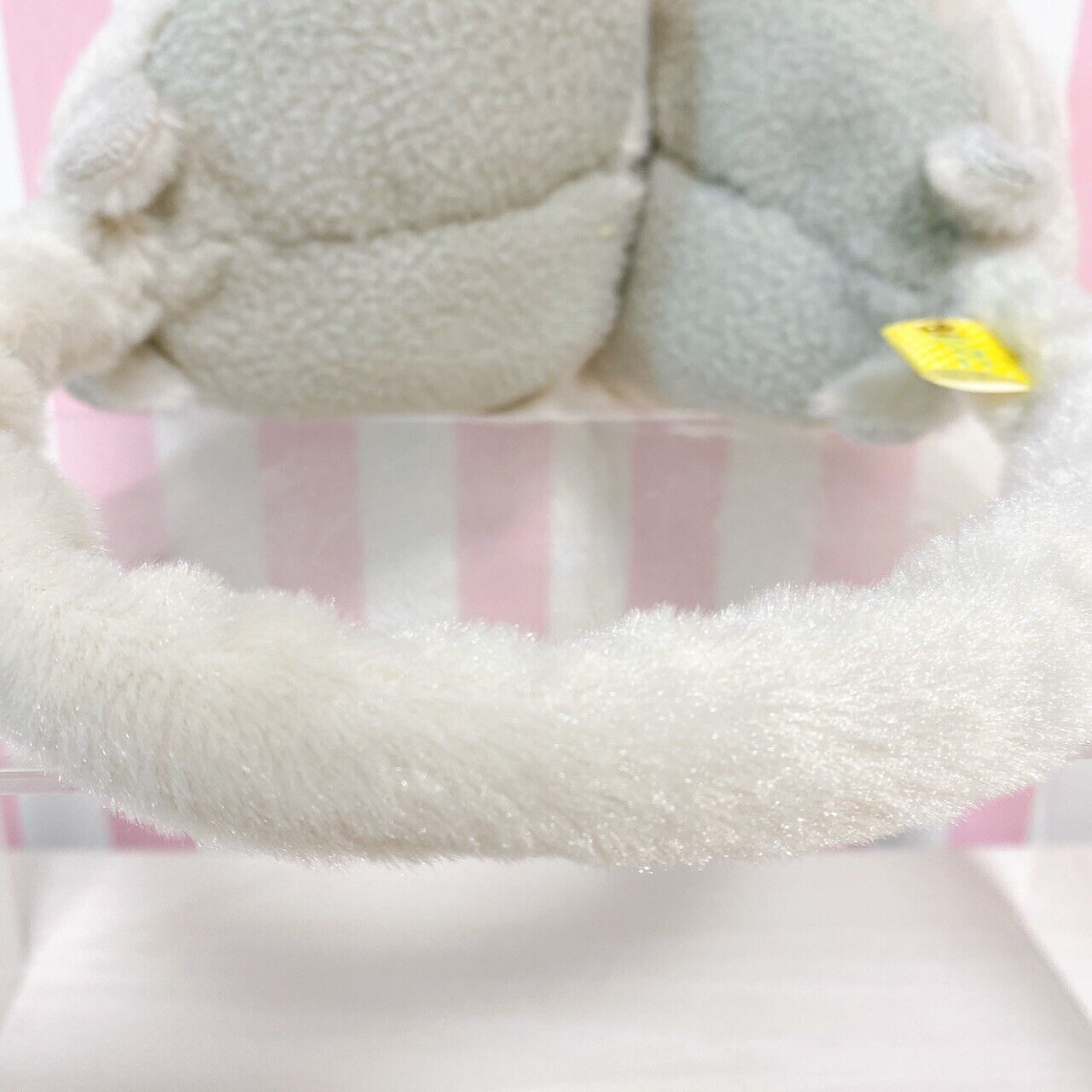 Amuse Kotoritai Earmuffs Fluffy Little Bird Accessory Worm Gray Kawaii Character